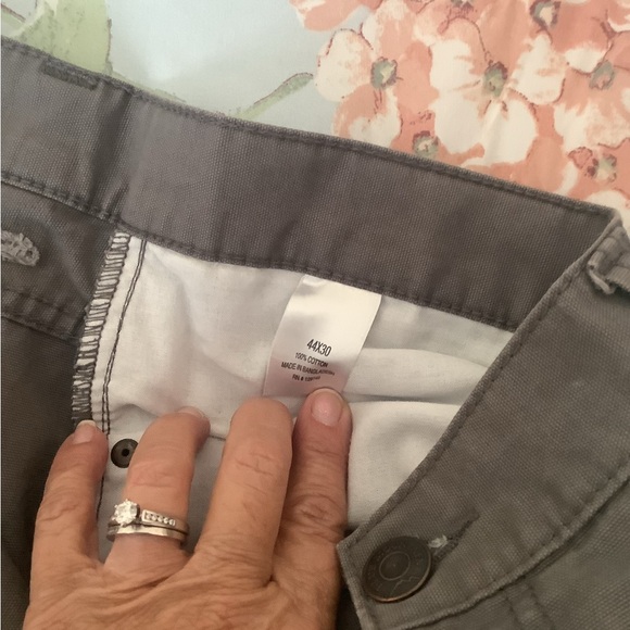 Blue Mountain working pants 44x30 brown grey in good condition cotton po… - Picture 5 of 10